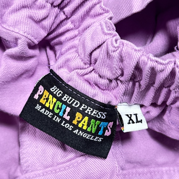 Big Bud Press Pencil Tapered Work Pants Lavender Pink Womens XL - Picture 10 of 11